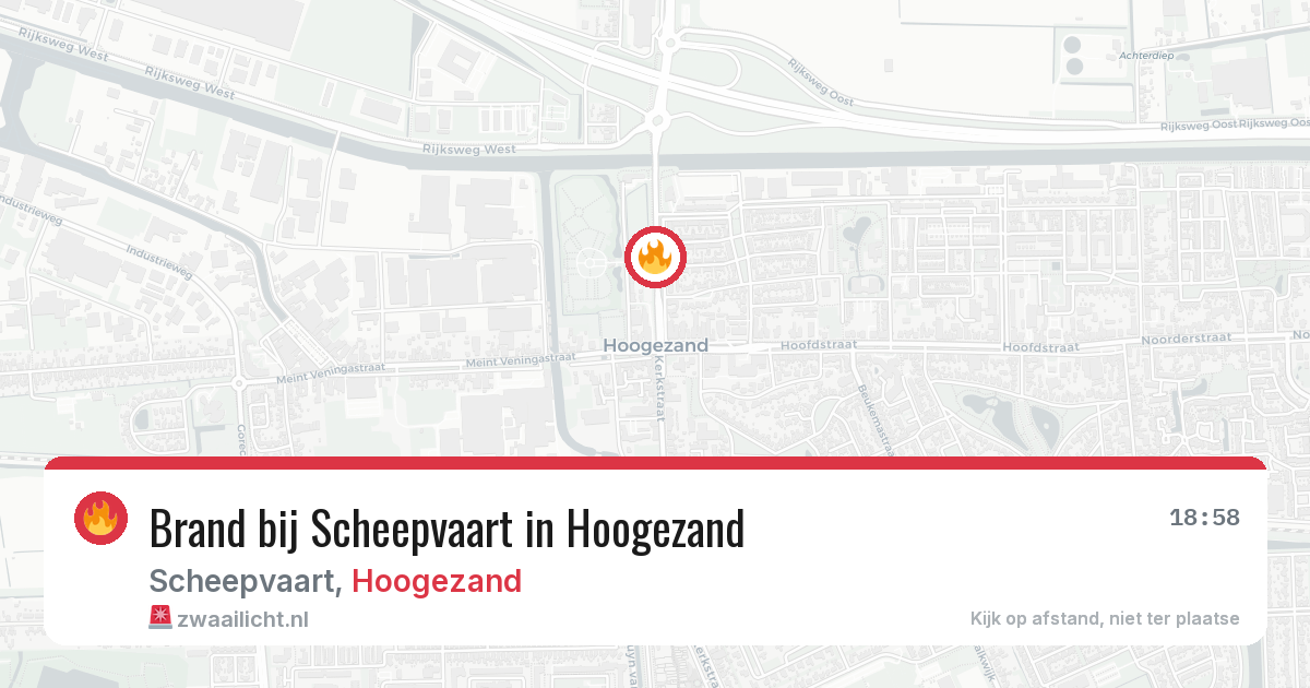 Brand bij Scheepvaart in Hoogezand — 12 feb 2026