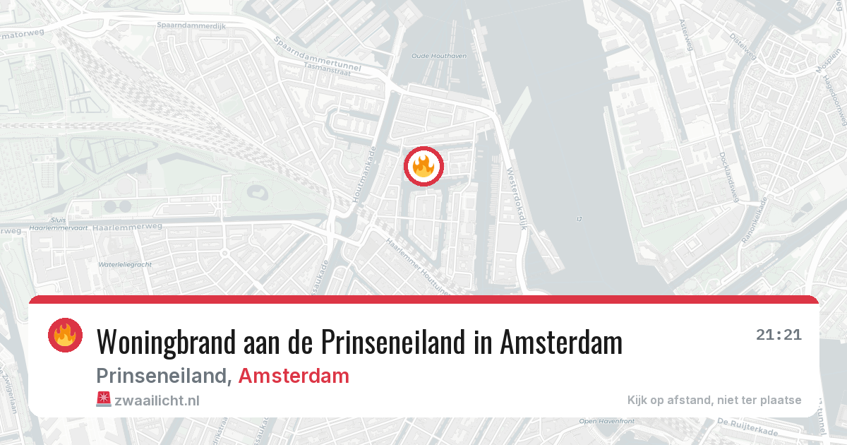 Woningbrand aan de Prinseneiland in Amsterdam — 8 feb 2026