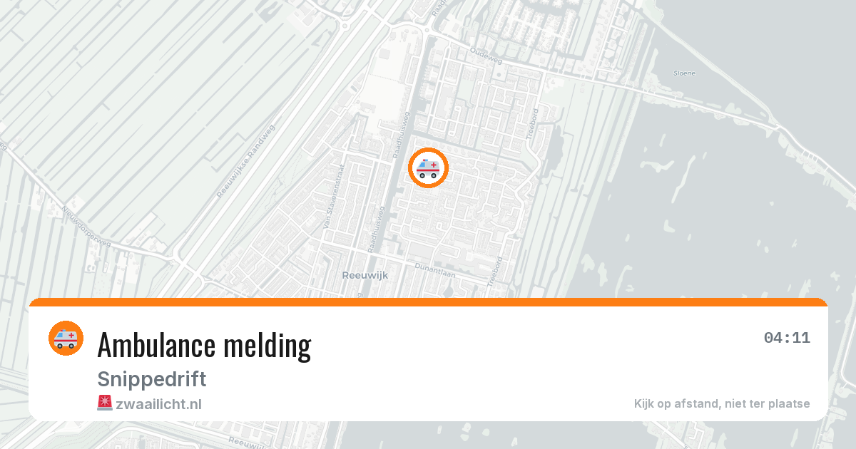 Ambulance melding — 27 jul 2026