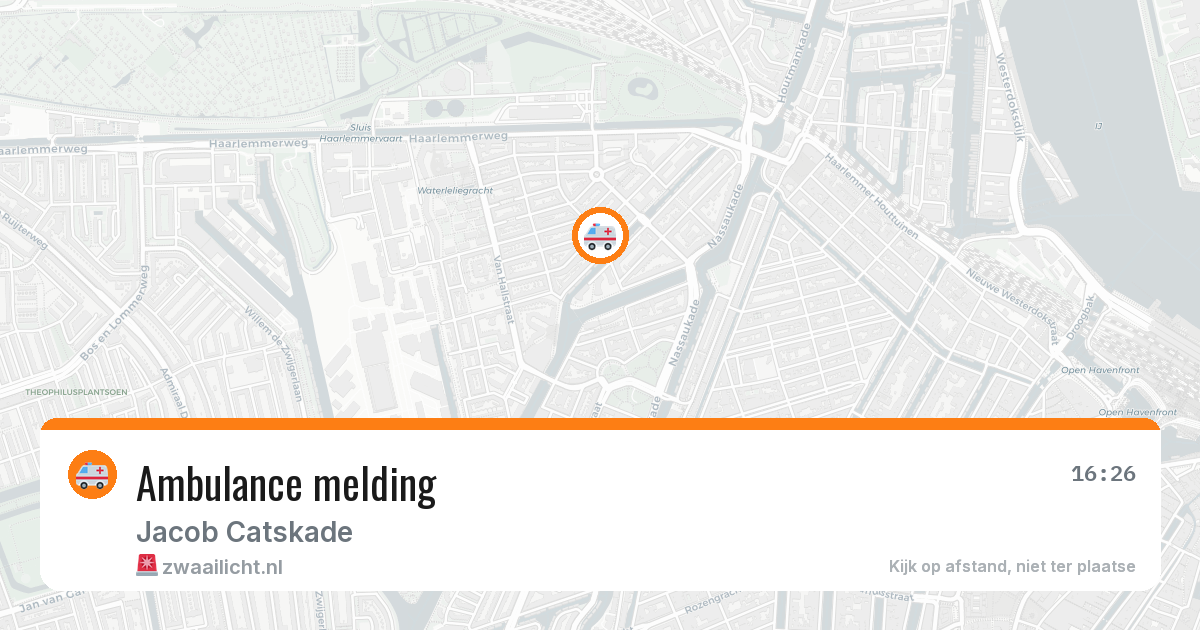 Ambulance melding — 28 jun 2026
