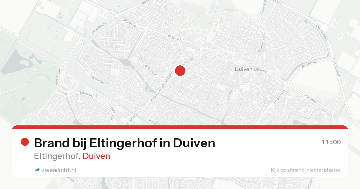 Brand bij Eltingerhof in Duiven — 22 aug 2026