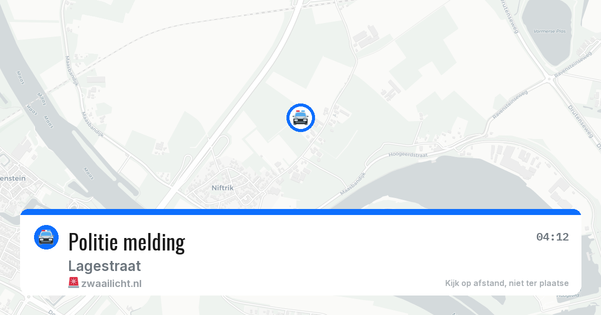 Politie melding — 4 jul 2026
