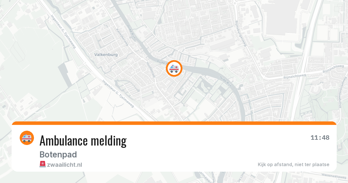 Ambulance melding — 11 feb 2026