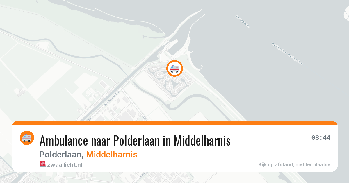Ambulance naar Polderlaan in Middelharnis — 27 jul 2026