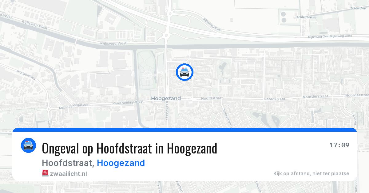 Ongeval op Hoofdstraat in Hoogezand — 26 mei 2026