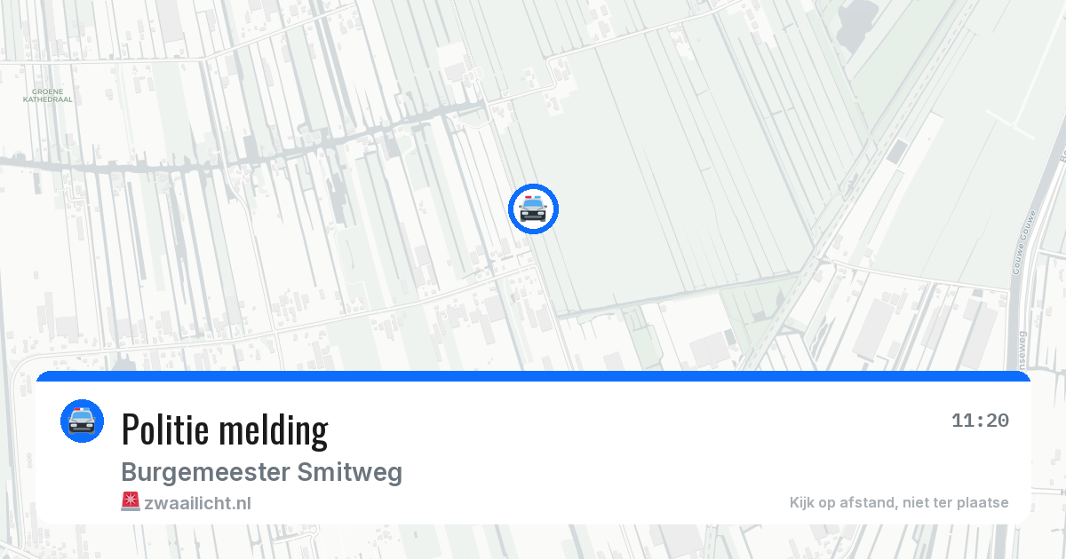 Politie melding — 22 mei 2026