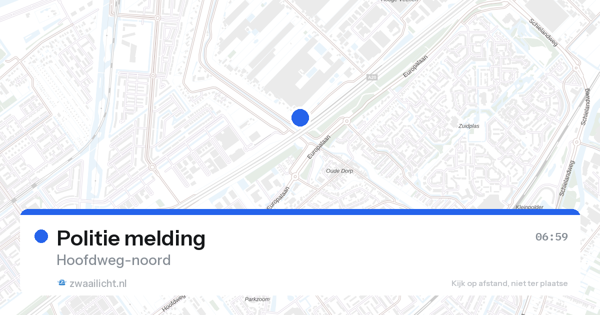 Politie melding — 7 mei 2026