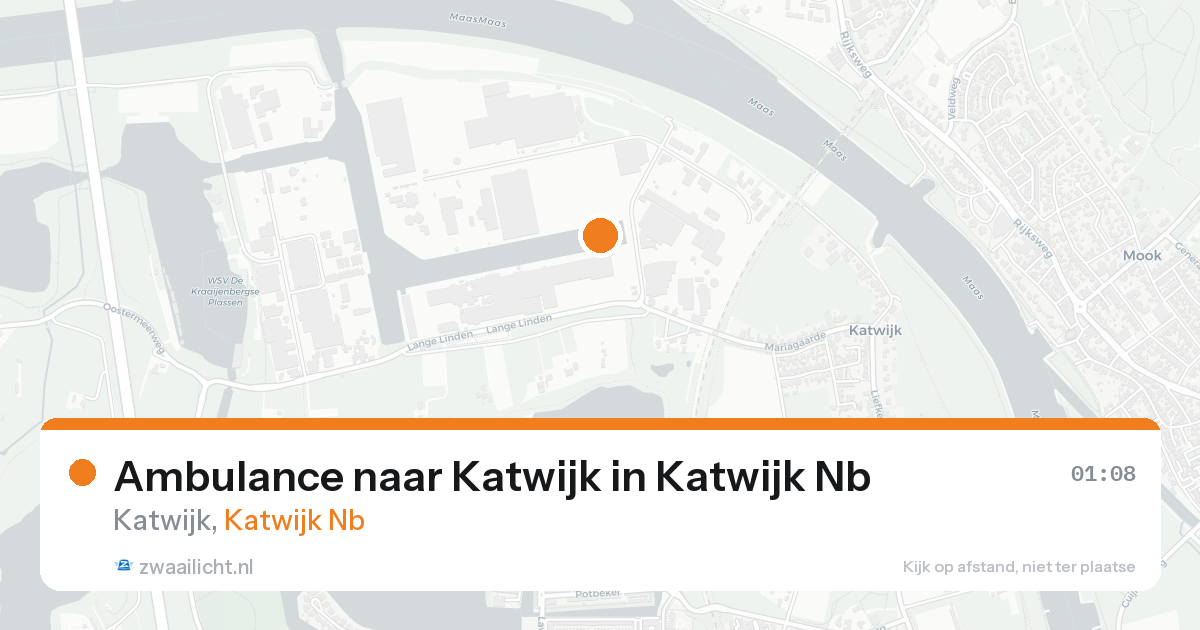 Ambulance naar Katwijk in Katwijk Nb — 21 aug 2026