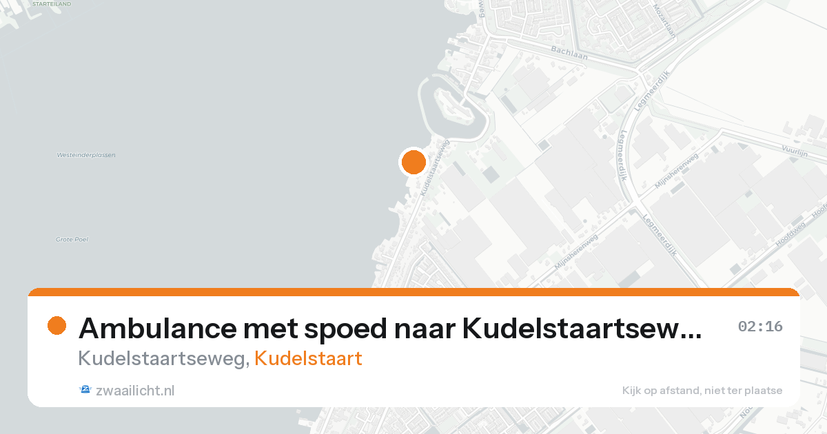 Ambulance met spoed naar Kudelstaartseweg in Kudelstaart — 23 aug 2026