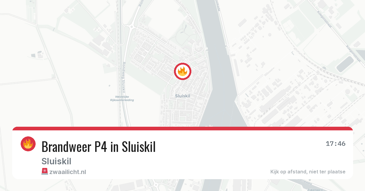 Brandweer P4 in Sluiskil — 10 mei 2026 | 🚨 Zwaailicht.nl