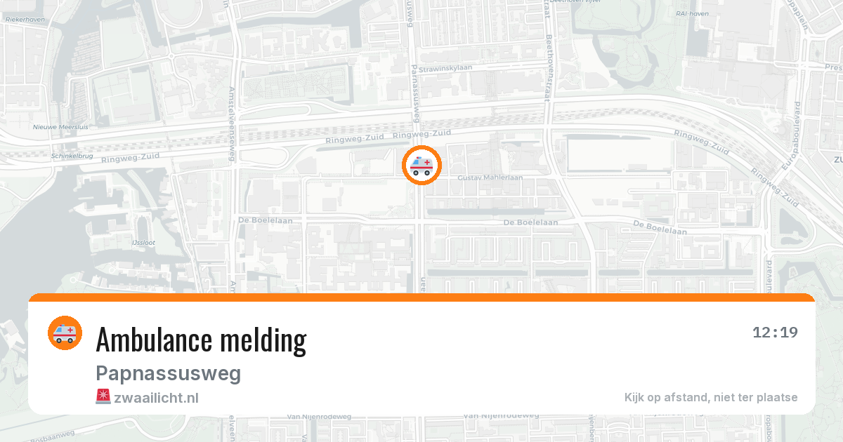 Ambulance melding — 17 jun 2026