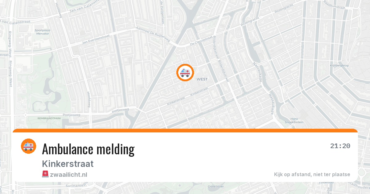 Ambulance melding — 3 jul 2026