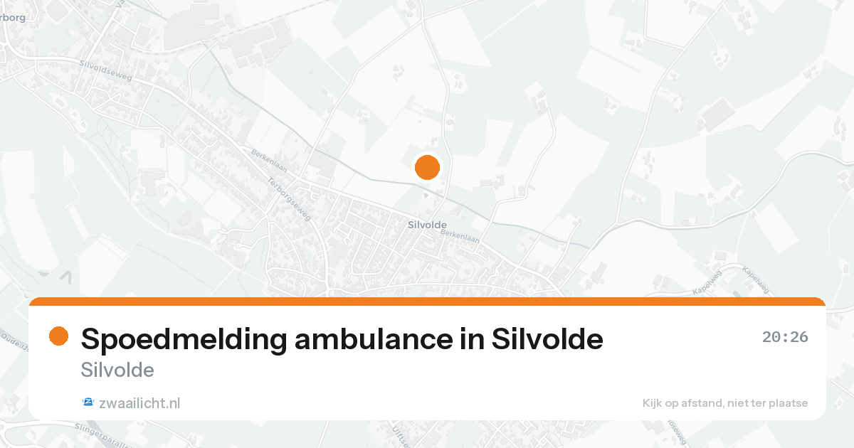 Spoedmelding ambulance in Silvolde — 30 jan 2026