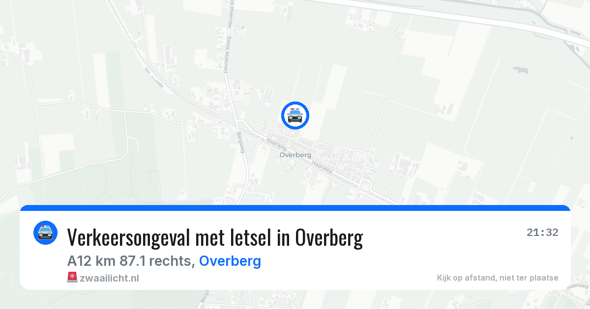 Verkeersongeval met letsel in Overberg — 31 mrt 2026