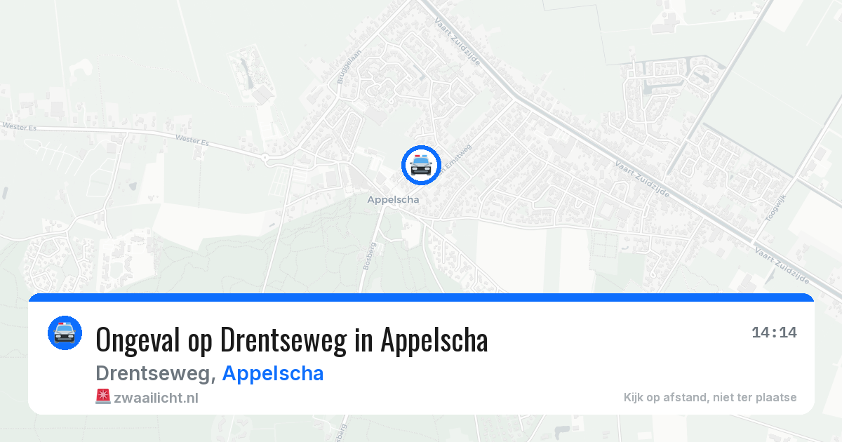 Ongeval op Drentseweg in Appelscha — 21 jun 2026
