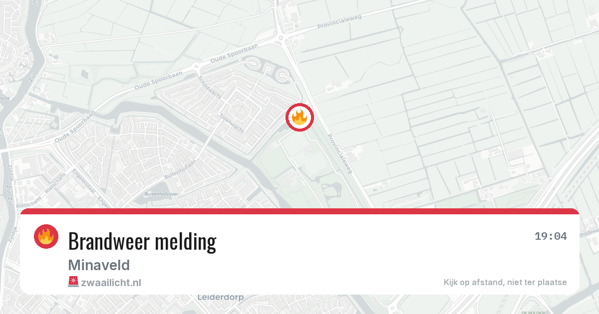Brandweer melding — 14 jun 2026