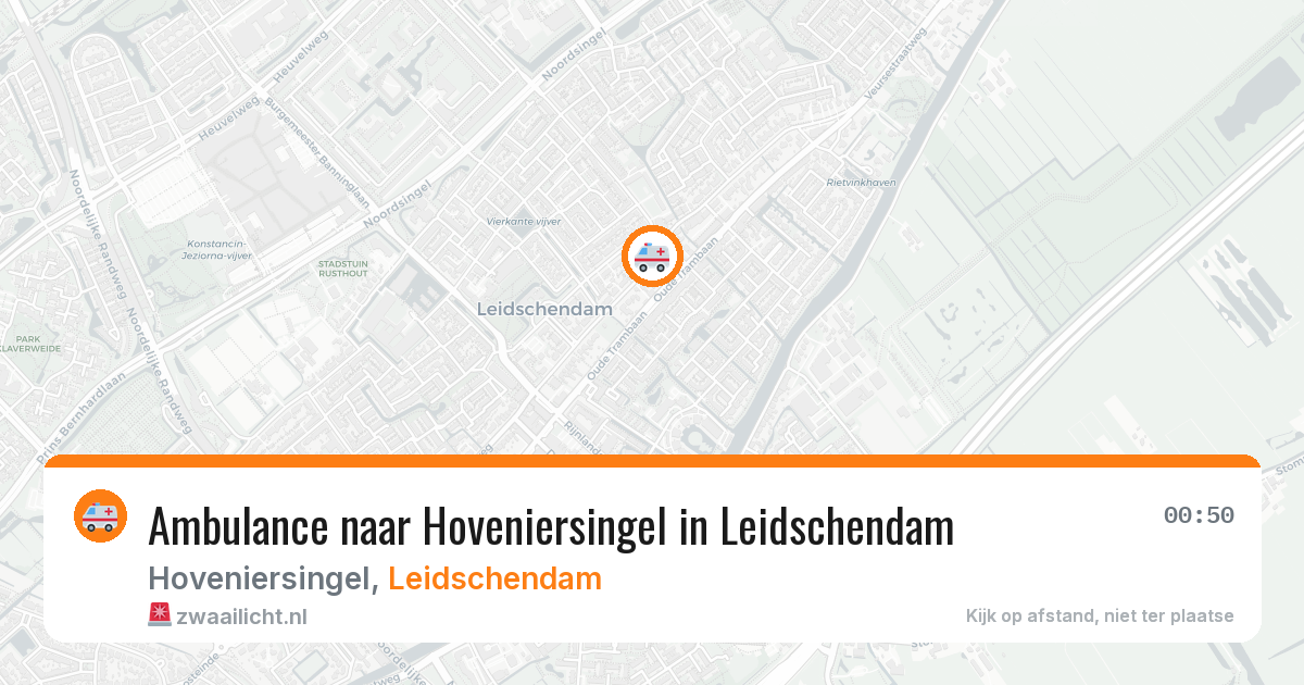 Ambulance naar Hoveniersingel in Leidschendam — 1 feb 2026