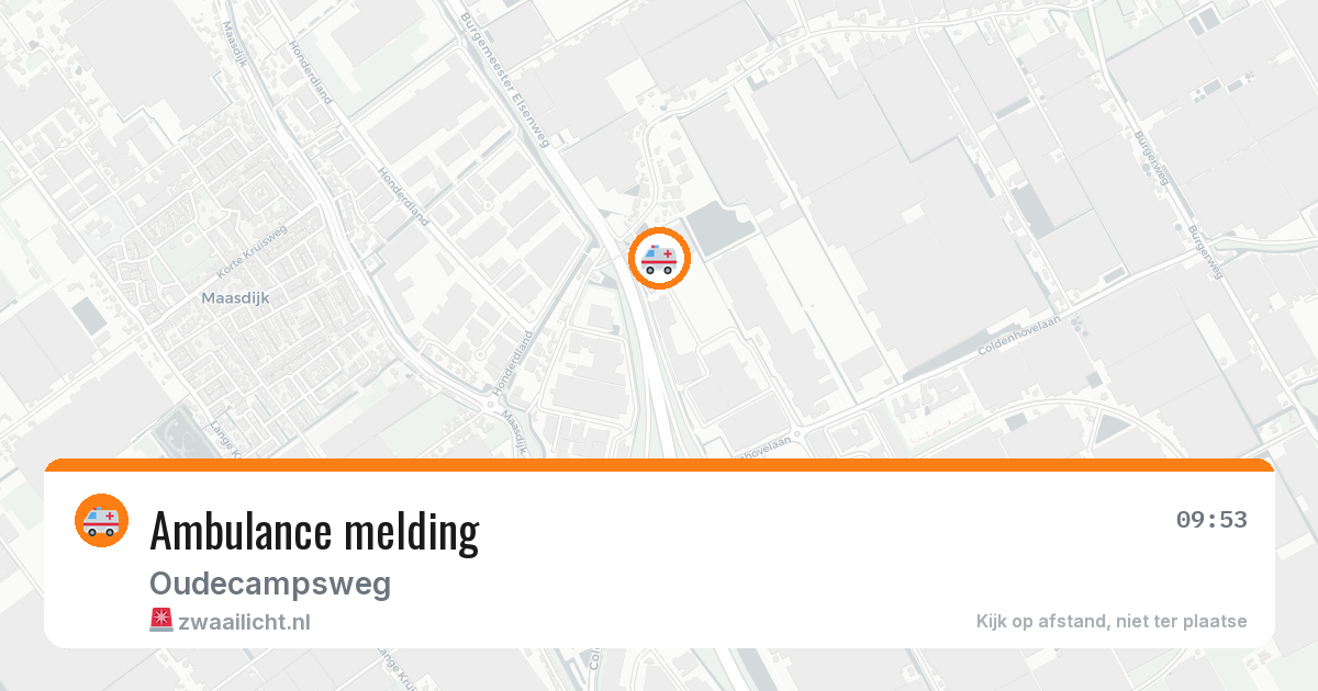 Ambulance melding — 12 feb 2026