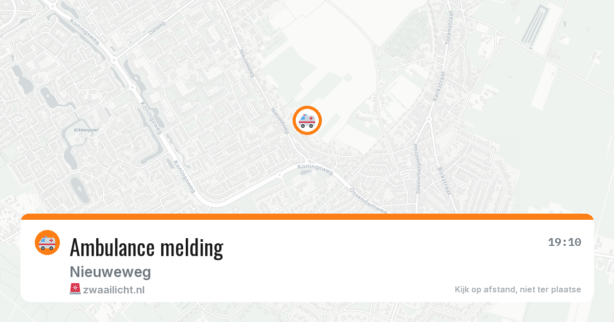 Ambulance melding — 7 jun 2026