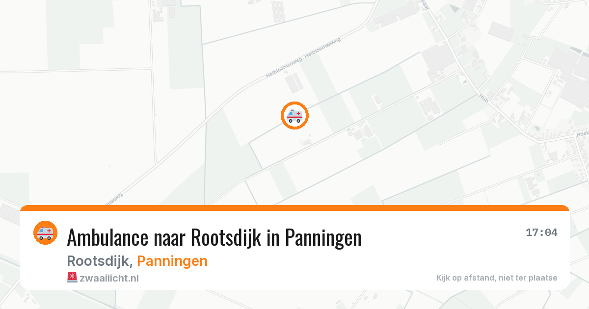 Ambulance naar Rootsdijk in Panningen — 27 jul 2026