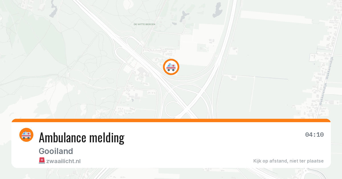 Ambulance melding — 5 jun 2026