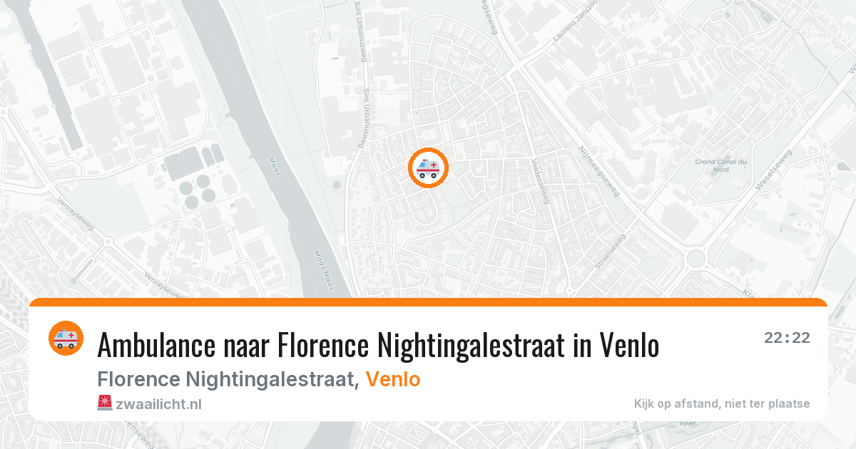 Ambulance naar Florence Nightingalestraat in Venlo — 25 jul 2026