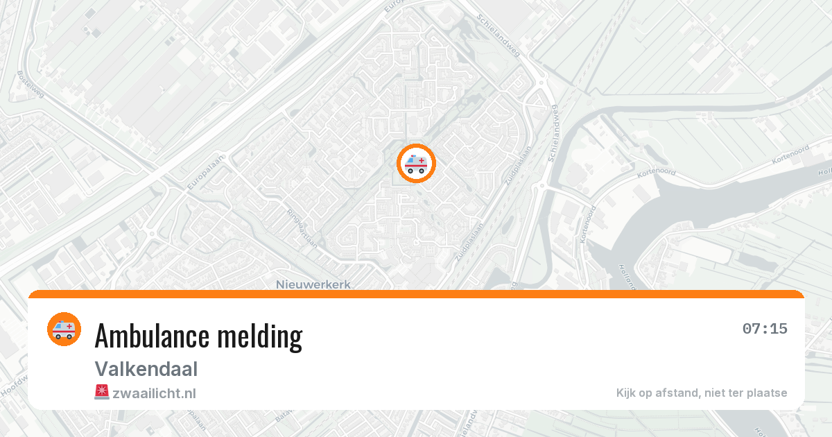 Ambulance melding — 11 jun 2026