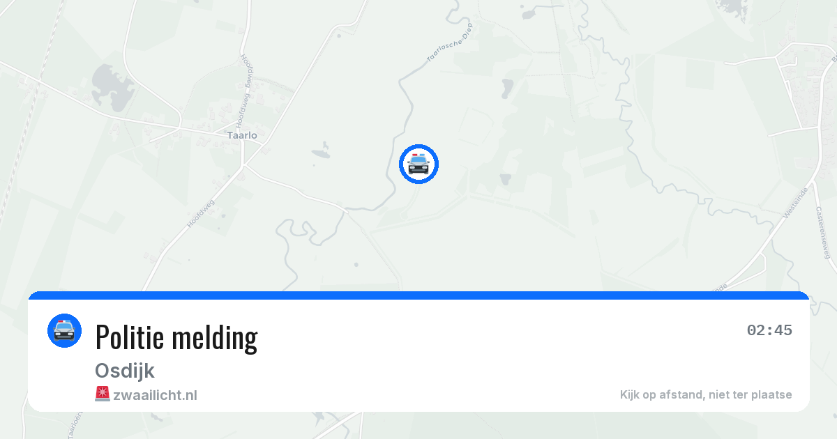 Politie melding — 5 jun 2026
