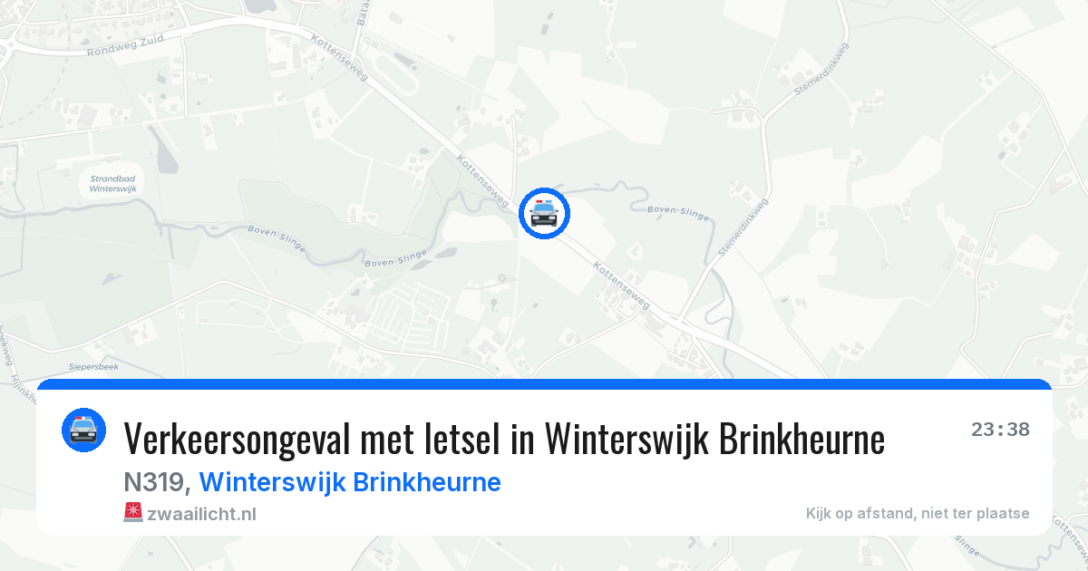 Verkeersongeval met letsel in Winterswijk Brinkheurne — 16 jul 2026
