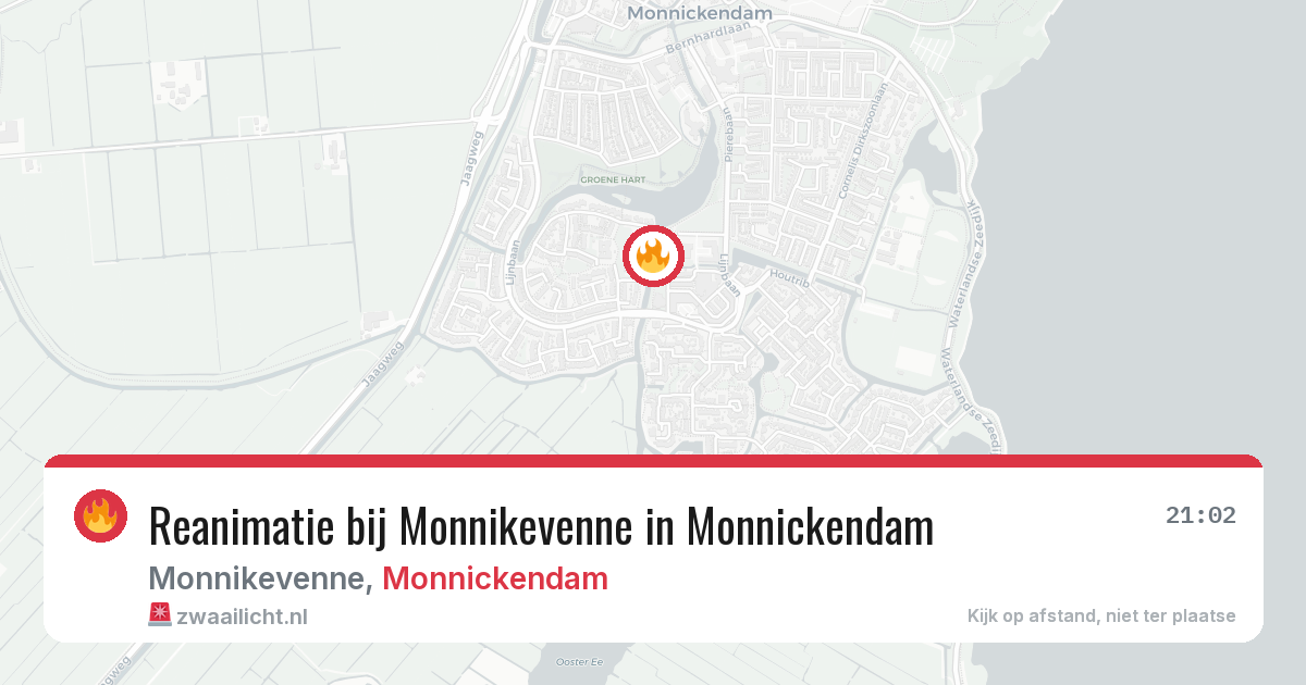 Reanimatie bij Monnikevenne in Monnickendam — 8 jul 2026