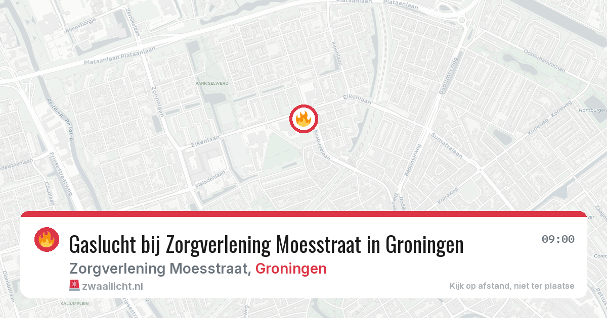 Gaslucht bij Zorgverlening Moesstraat in Groningen — 10 feb 2026