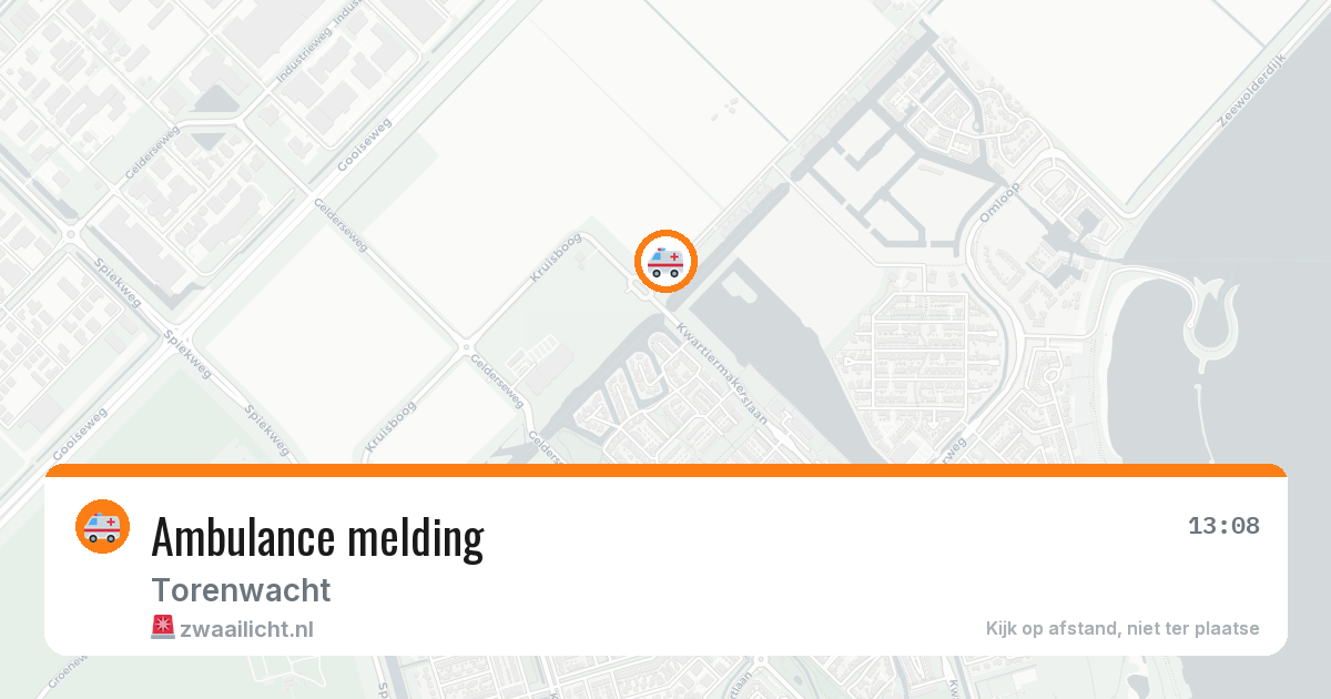 Ambulance melding — 30 jan 2026