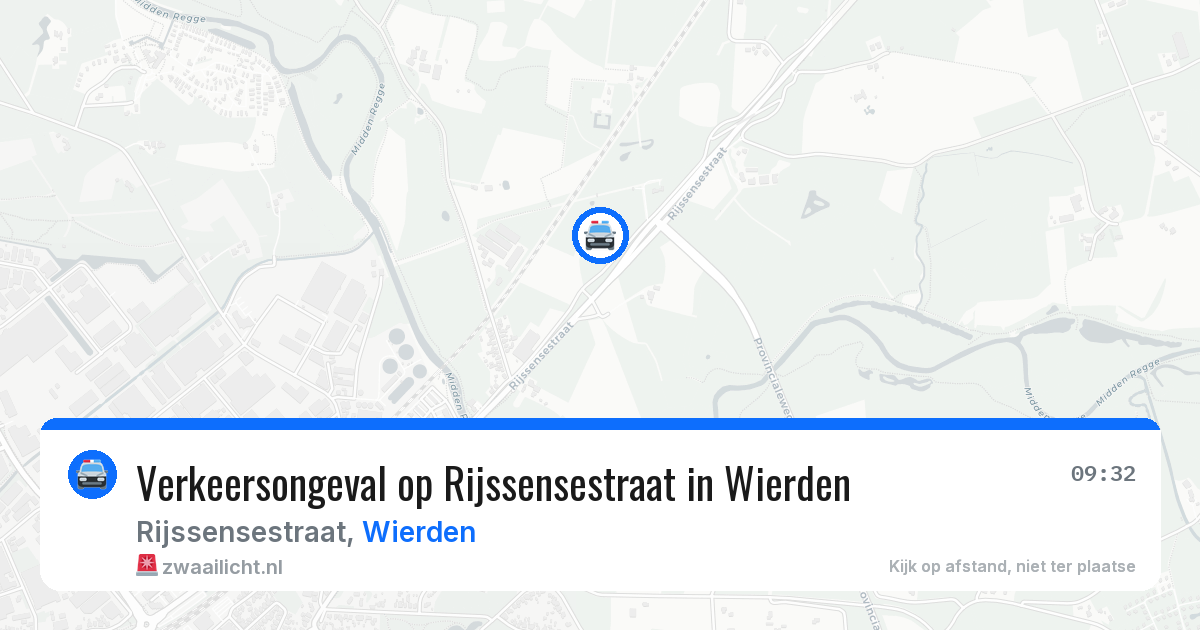 Verkeersongeval op Rijssensestraat in Wierden — 25 mrt 2026