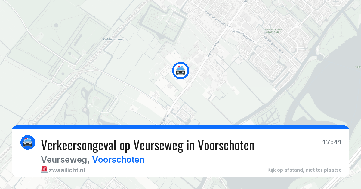 Verkeersongeval op Veurseweg in Voorschoten — 25 jun 2026