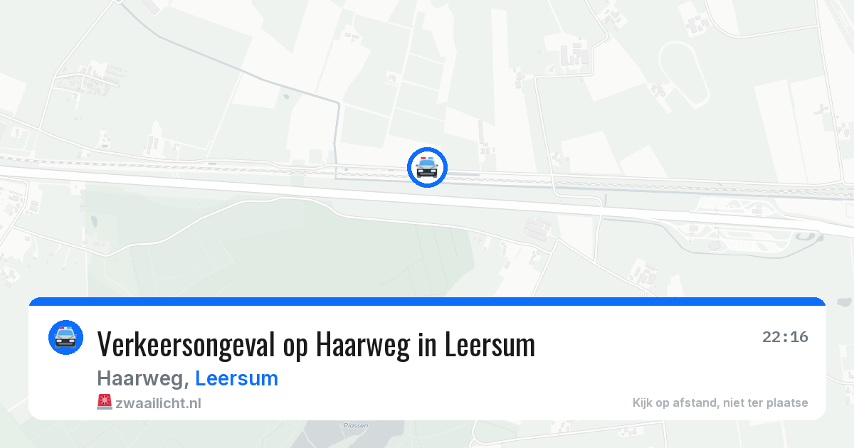 Verkeersongeval op Haarweg in Leersum — 14 jul 2026