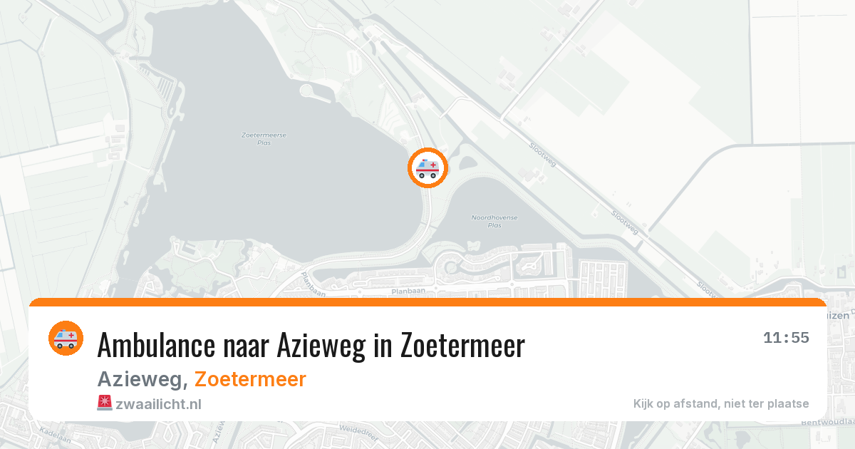 Ambulance naar Azieweg in Zoetermeer — 27 jun 2026