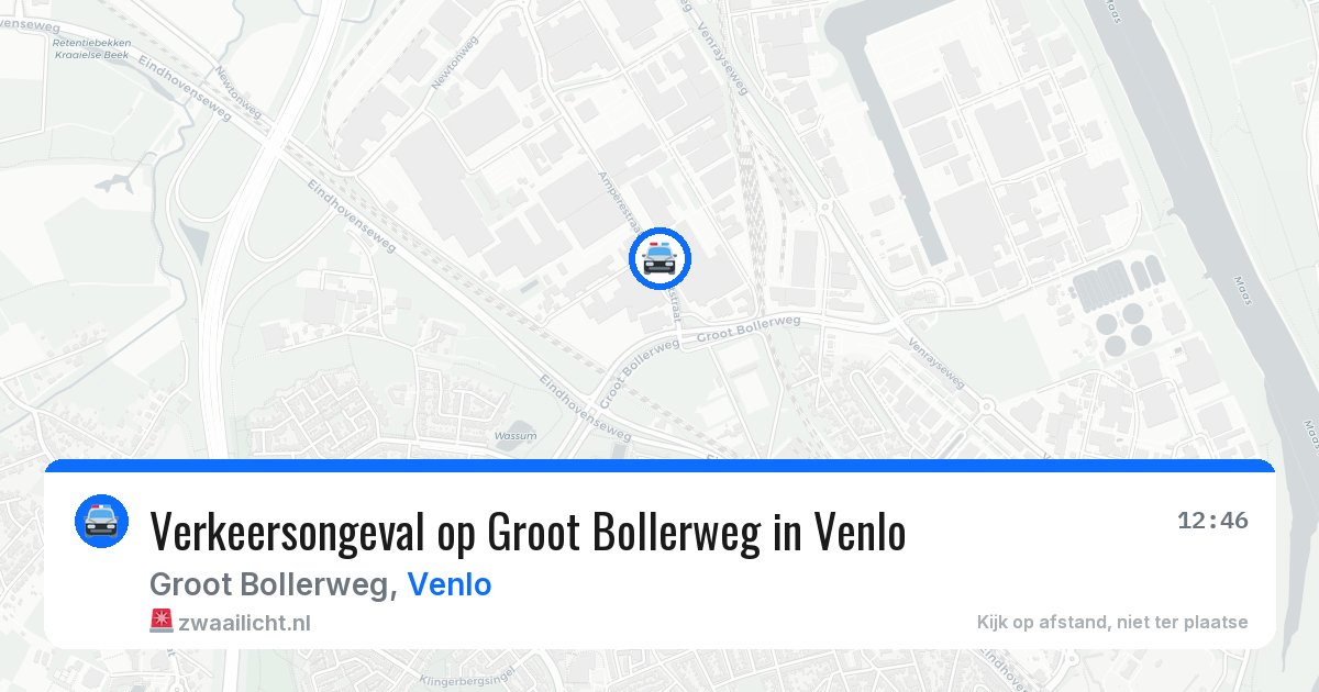 Verkeersongeval op Groot Bollerweg in Venlo — 28 mei 2026
