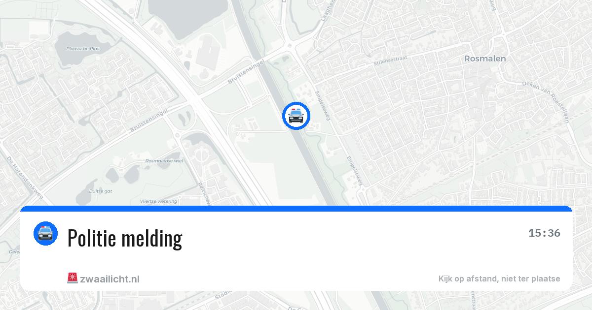 Politie melding — 18 jun 2026