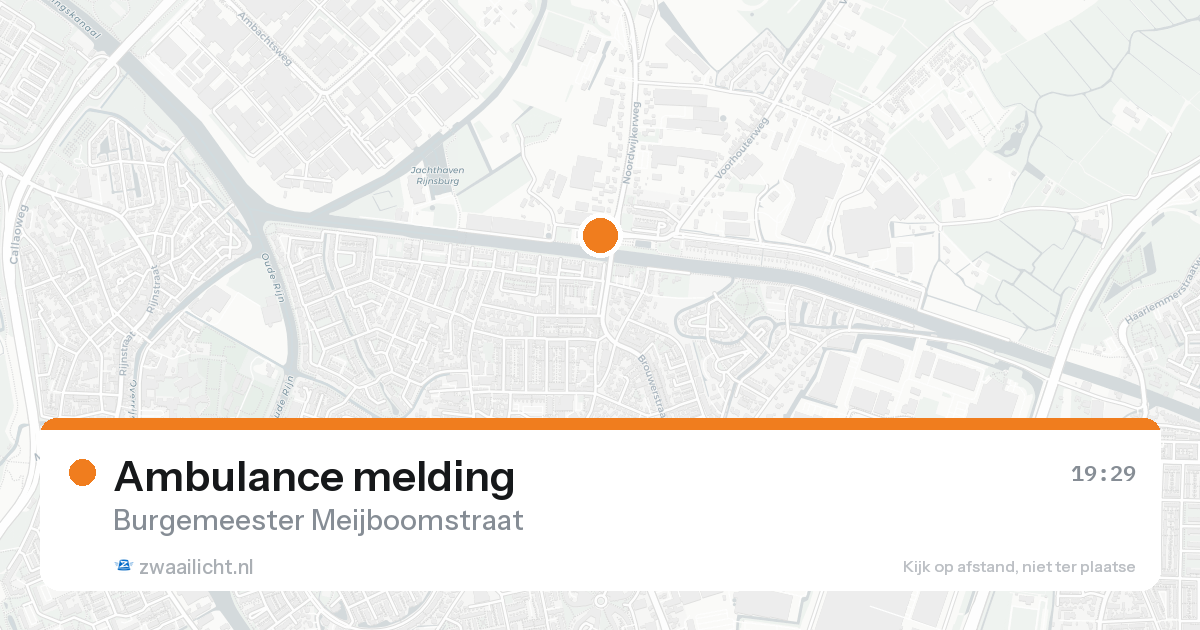 Ambulance melding — 7 feb 2026