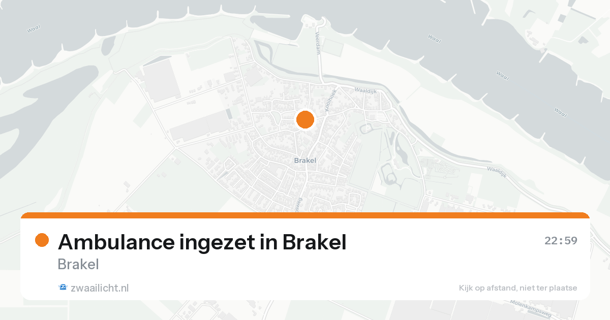 Ambulance ingezet in Brakel — 7 feb 2026