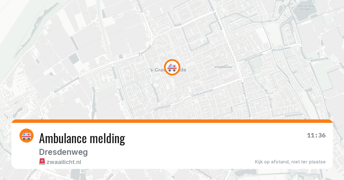 Ambulance melding — 4 apr 2026