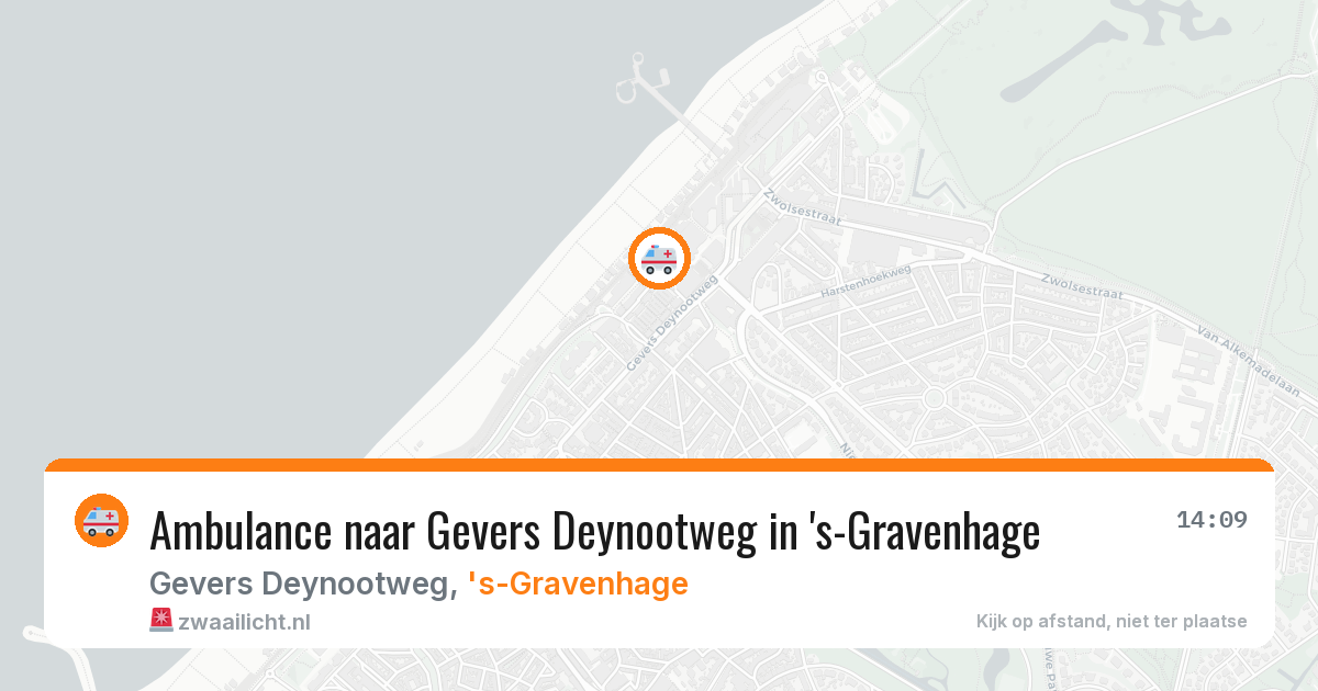 Ambulance naar Gevers Deynootweg in 's-Gravenhage — 29 jan 2026