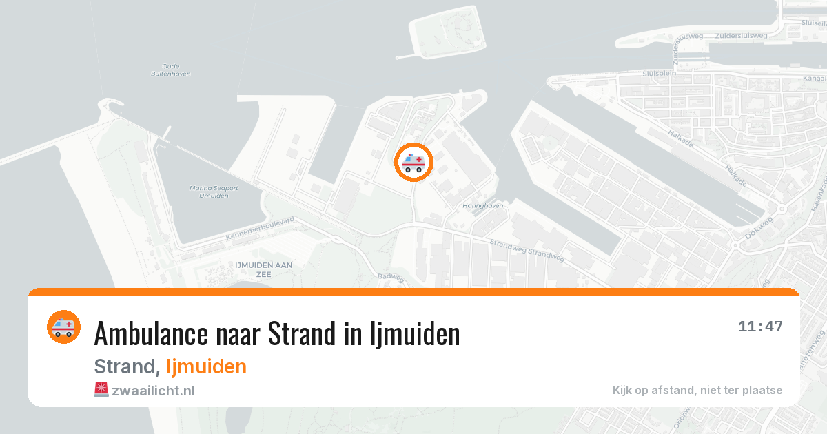 Ambulance naar Strand in Ijmuiden — 29 jun 2026