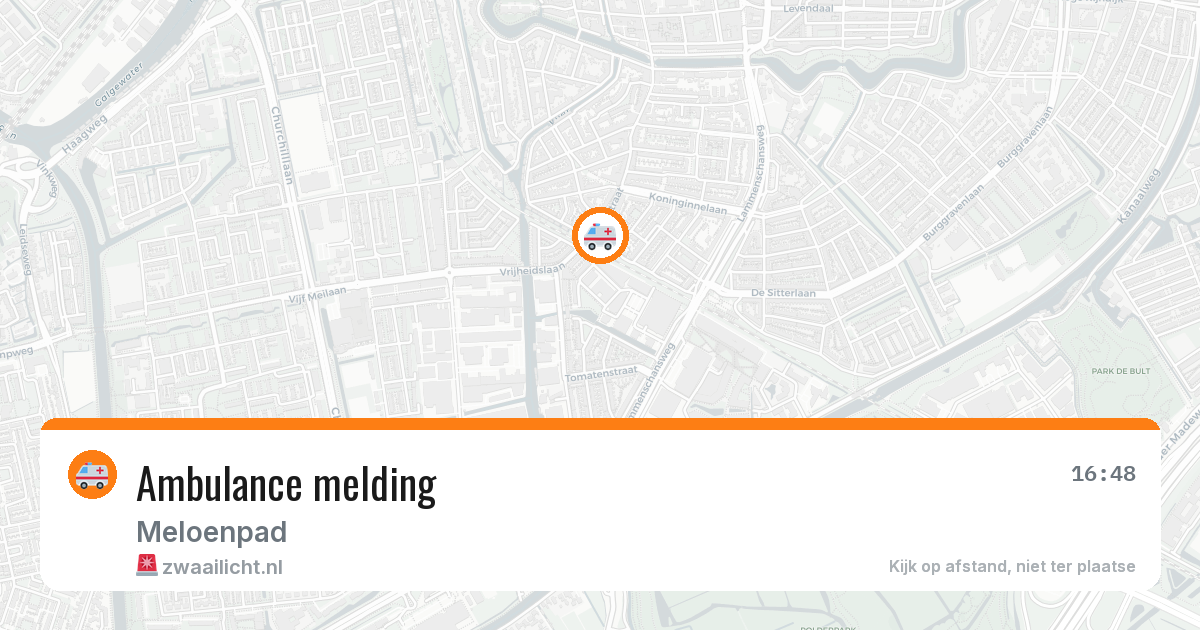 Ambulance melding — 29 jun 2026