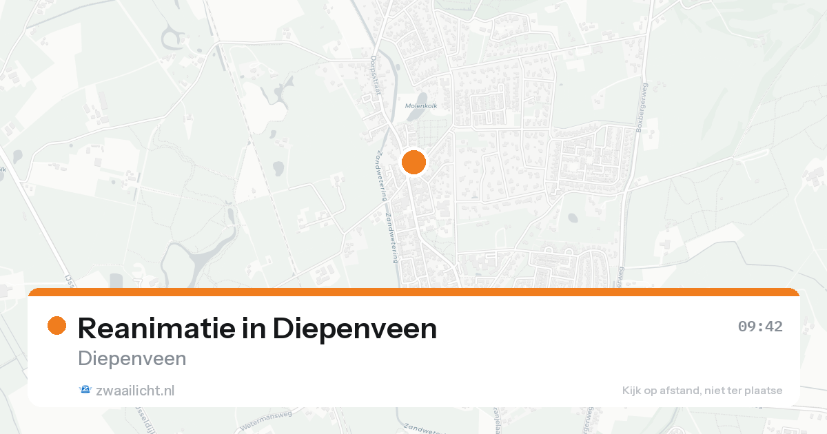 Reanimatie in Diepenveen — 8 aug 2026
