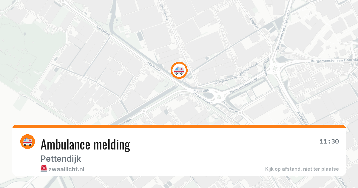 Ambulance melding — 28 jun 2026