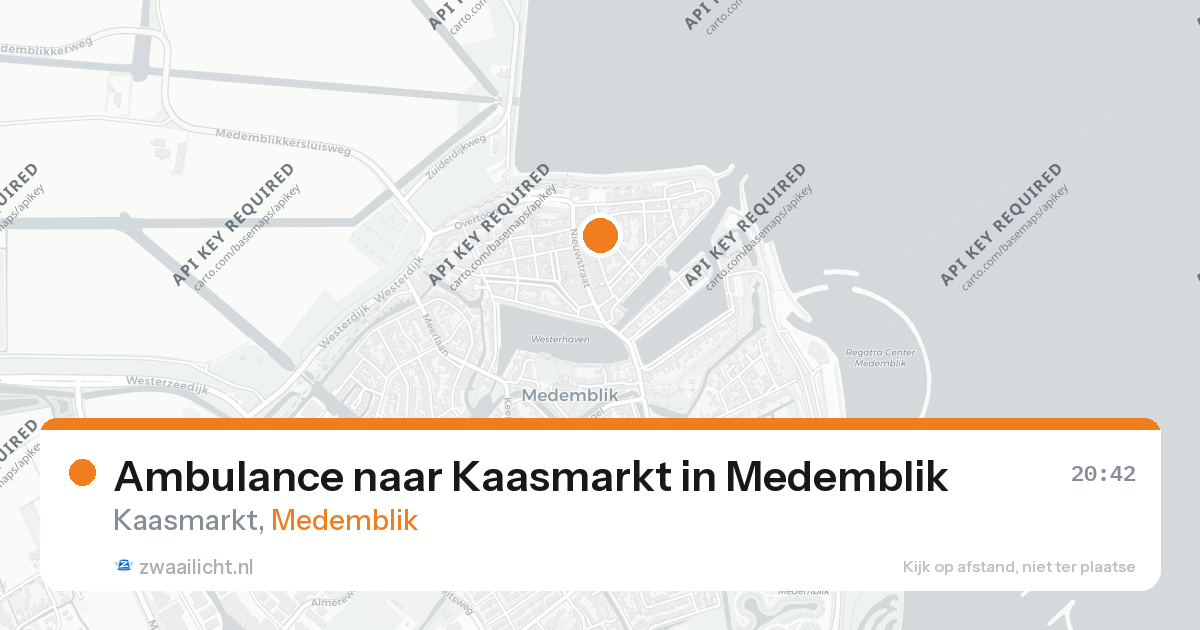 Ambulance naar Kaasmarkt in Medemblik — 6 jun 2026