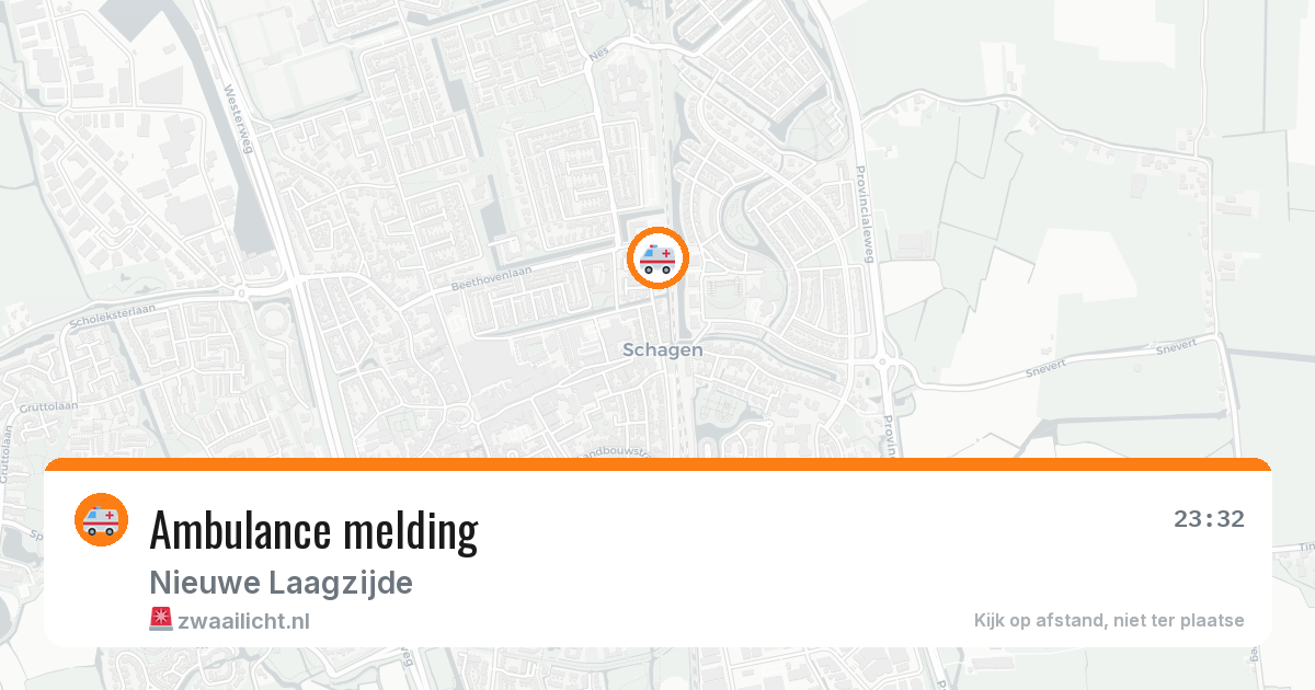Ambulance melding — 21 jun 2026