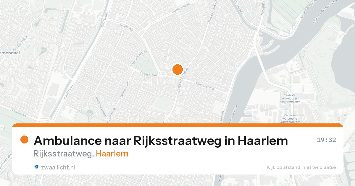 Ambulance naar Rijksstraatweg in Haarlem — 7 feb 2026