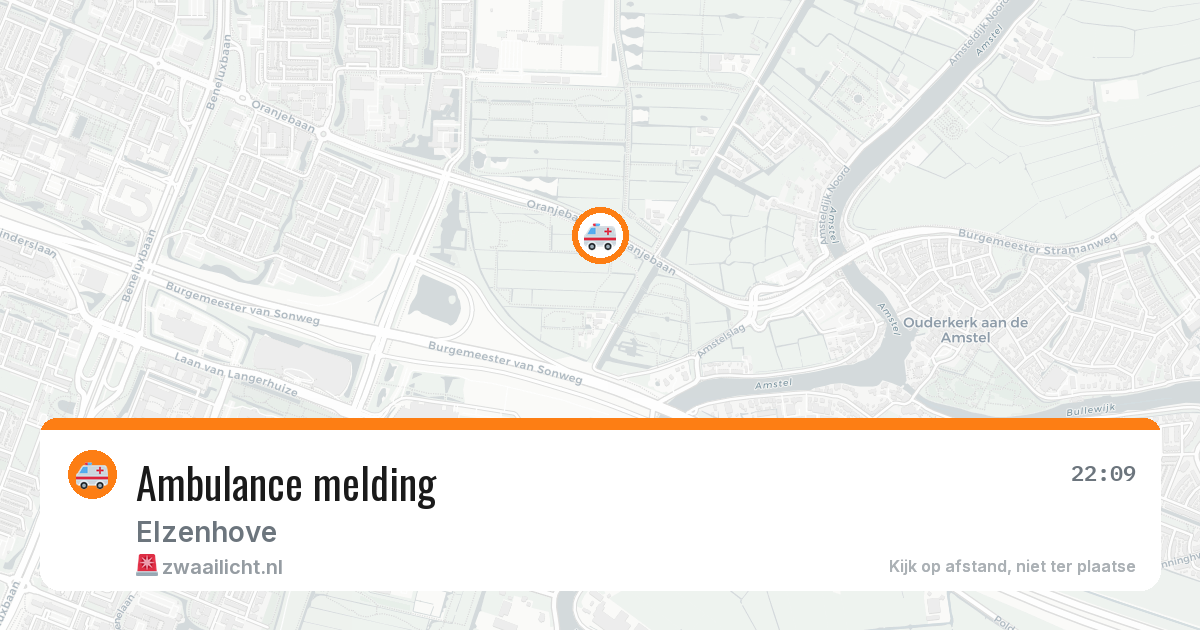 Ambulance melding — 12 apr 2026